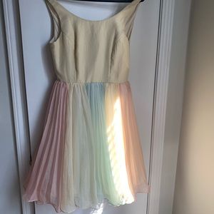 pastel flowy a-line prom homecoming dress